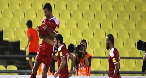 بالفيديو.. القائم يحرم سوريا من الصعود لملحق المونديال وسط دموع السومة